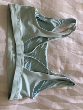 Athleta Mint Green Racerback Sports Bralette